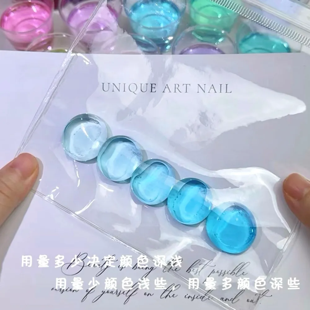 10 Colors Transparent Silicone Color Dye for Squishy Silicone-10g Each — photo 6