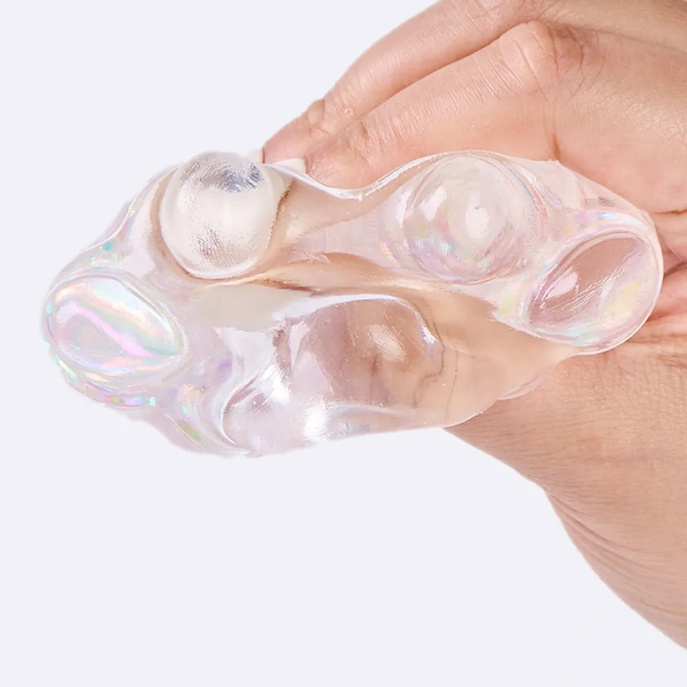 100g Blingbling Clear Paw Taba Squishy — photo 2