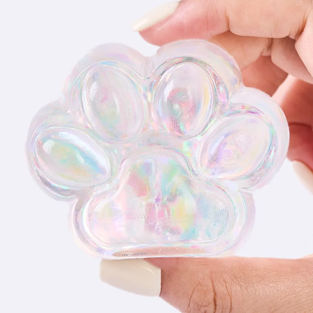100g Blingbling Clear Paw Taba Squishy — photo 3
