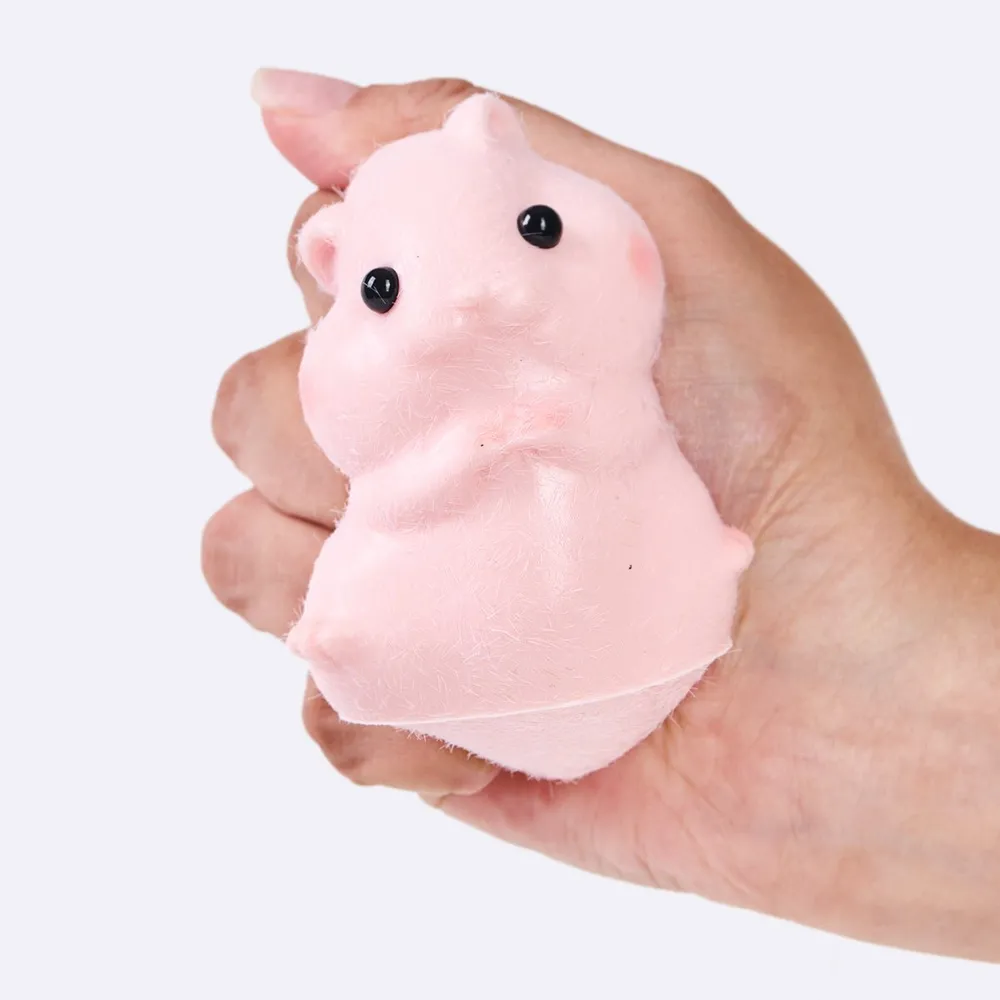 150g Pink Hamster Taba Squishy — photo 3