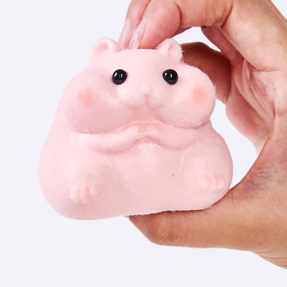 150g Pink Hamster Taba Squishy — photo 4