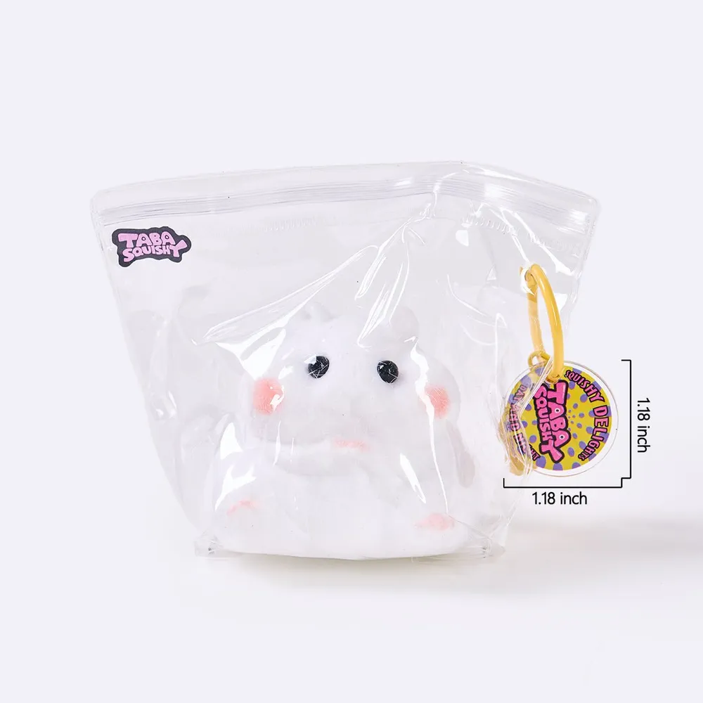 150g White Hamster Taba Squishy — photo 5