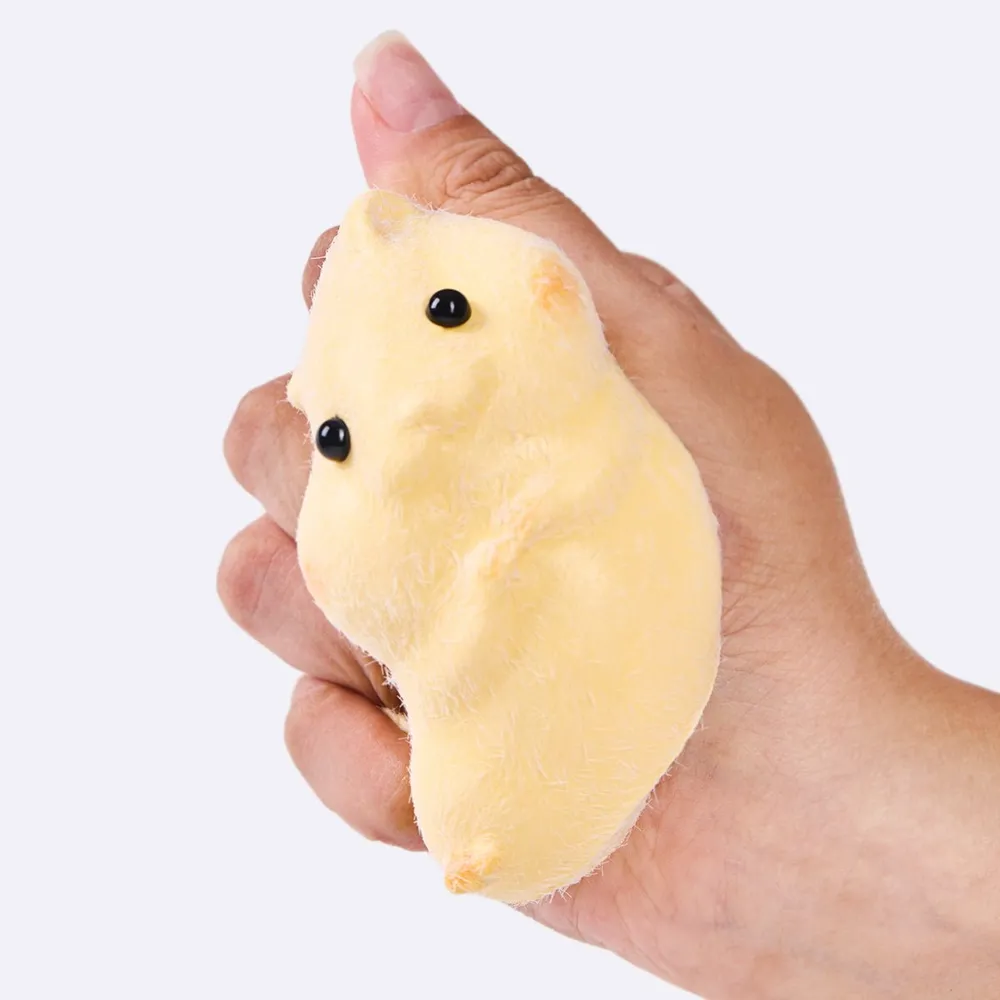 150g Yellow Hamster Taba Squishy — photo 3