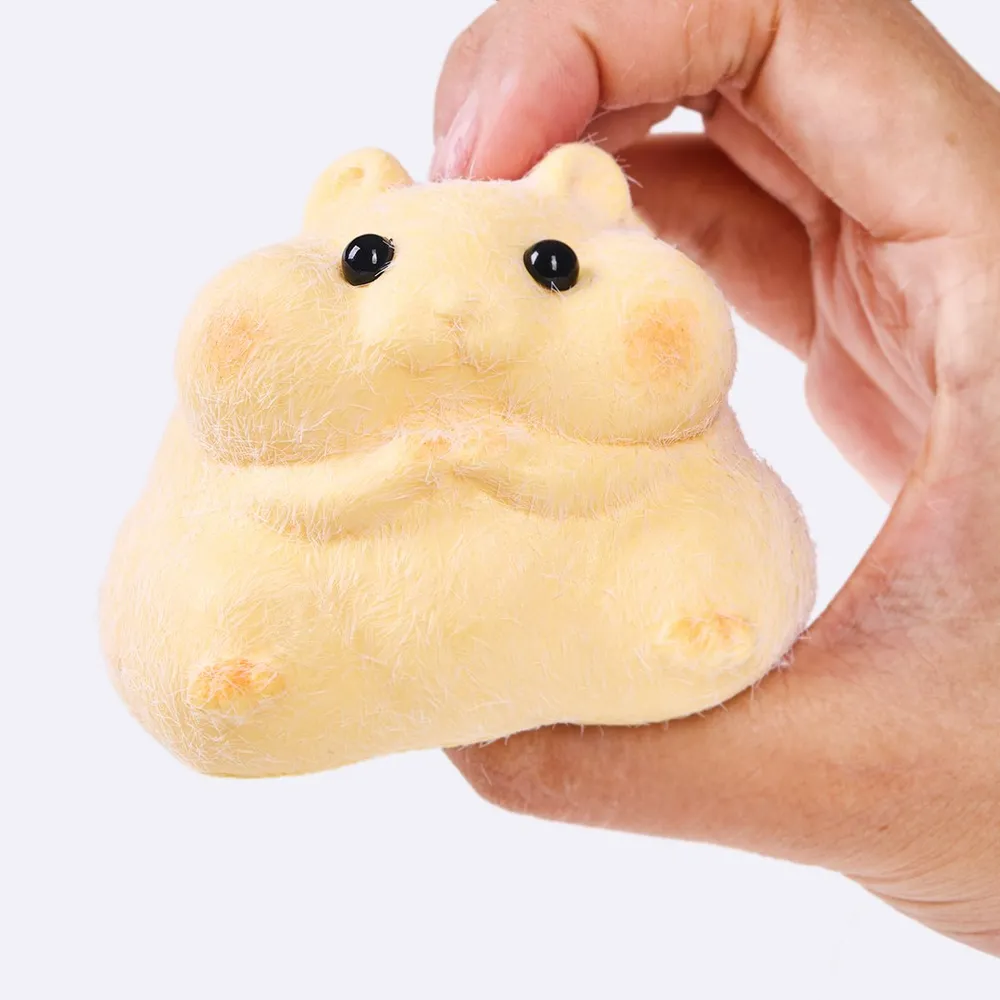 150g Yellow Hamster Taba Squishy — photo 4