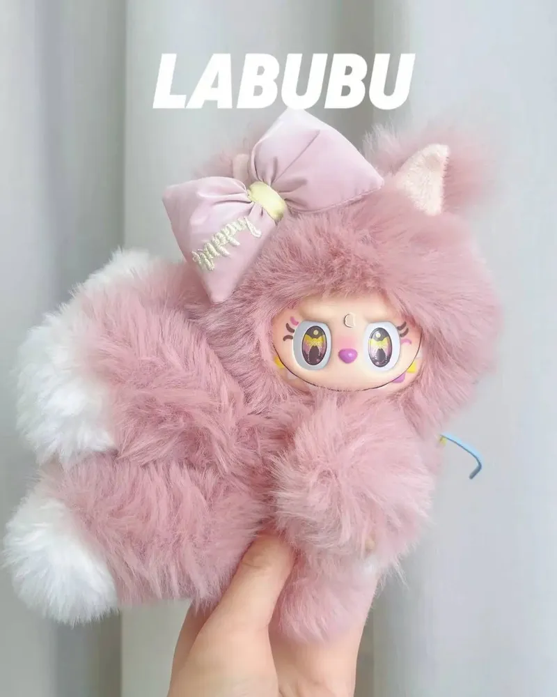 18cm Retrofit Nine-Tails Labubu Plush Toy - Handmade Unique Labubu Custom Design — photo 4