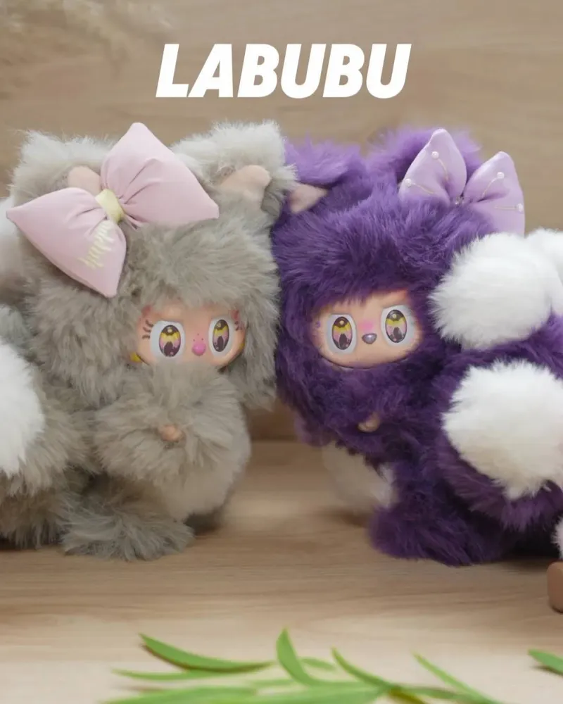 18cm Retrofit Nine-Tails Labubu Plush Toy - Handmade Unique Labubu Custom Design — photo 6