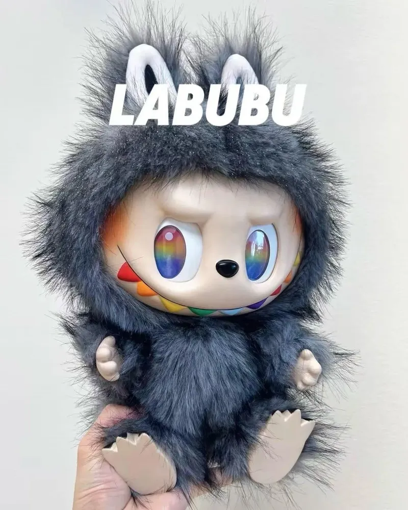 38cm Retrofit Labubu Plush Toy - Handmade Unique Labubu Custom Design — photo 4