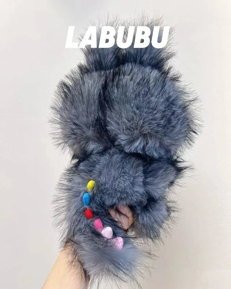 38cm Retrofit Labubu Plush Toy - Handmade Unique Labubu Custom Design — photo 5