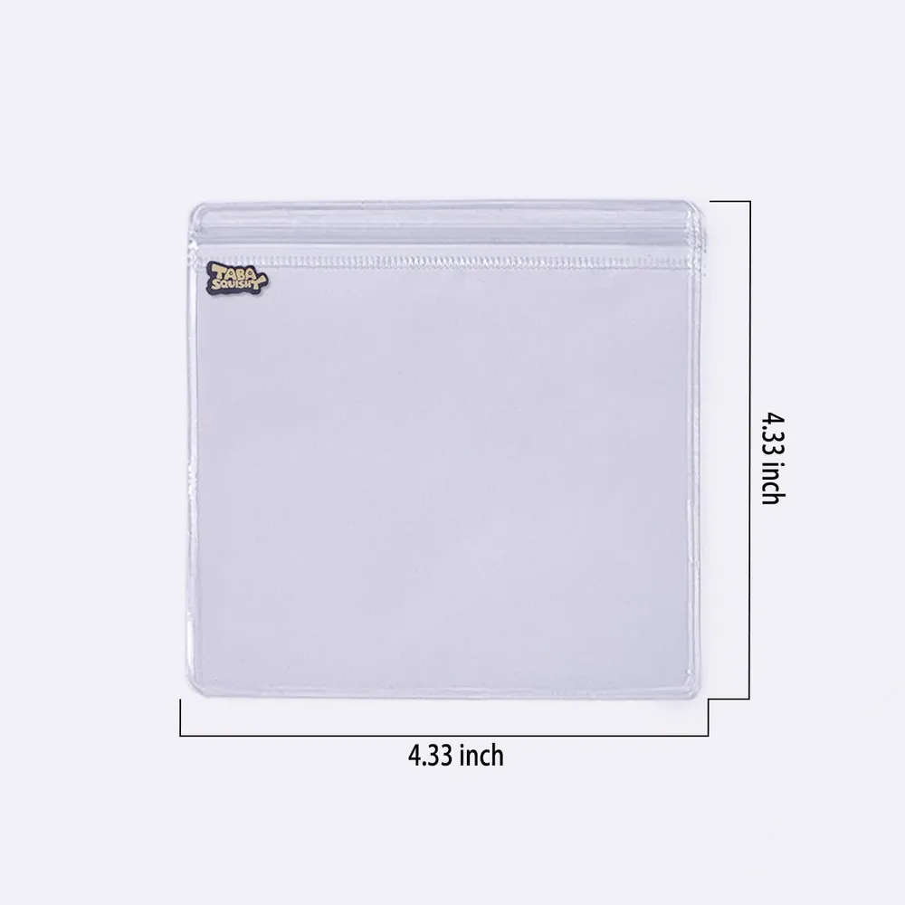 4.3x4.3 inch Replacement Storage Bag for Taba Squishy