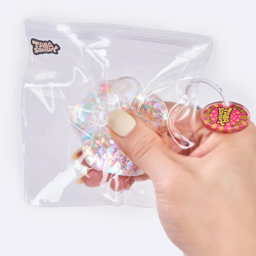 45g Blingbling Clear Paw Taba Squishy — photo 5