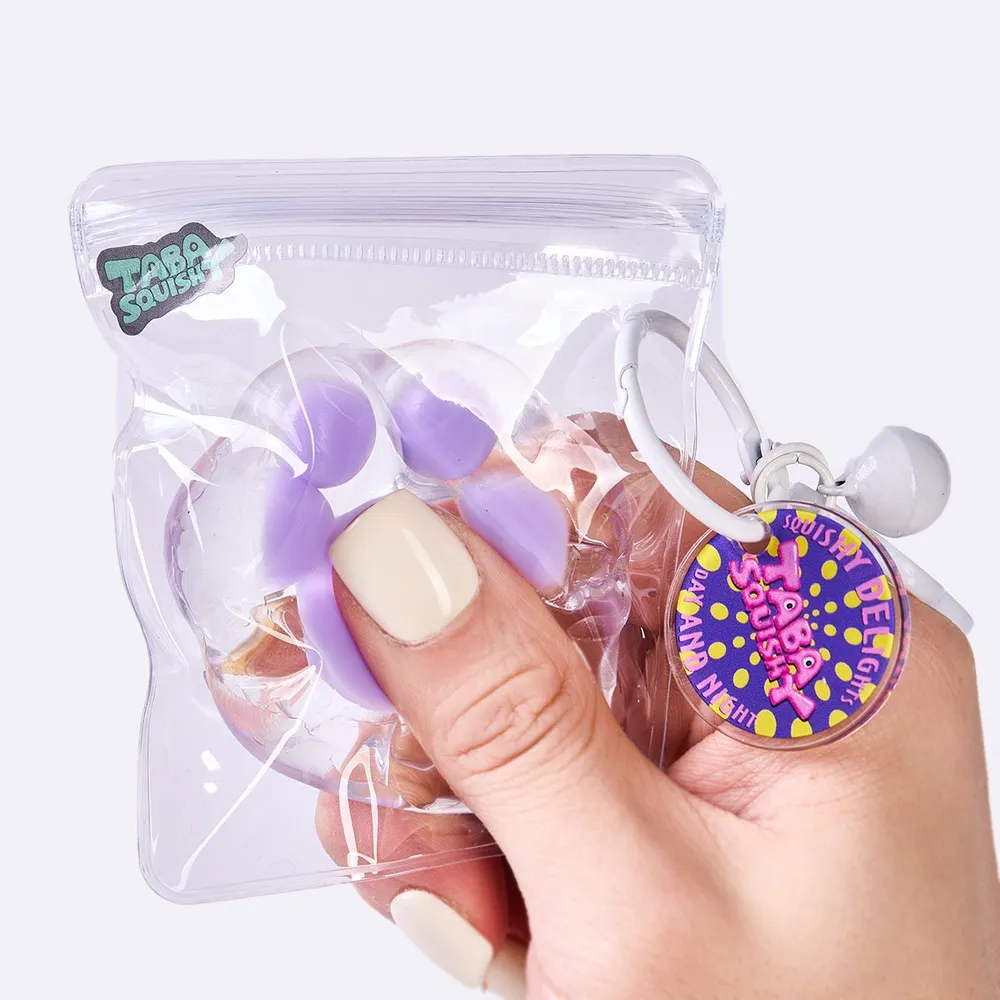 45g Transparent-purple Paw Taba Squishy — photo 5