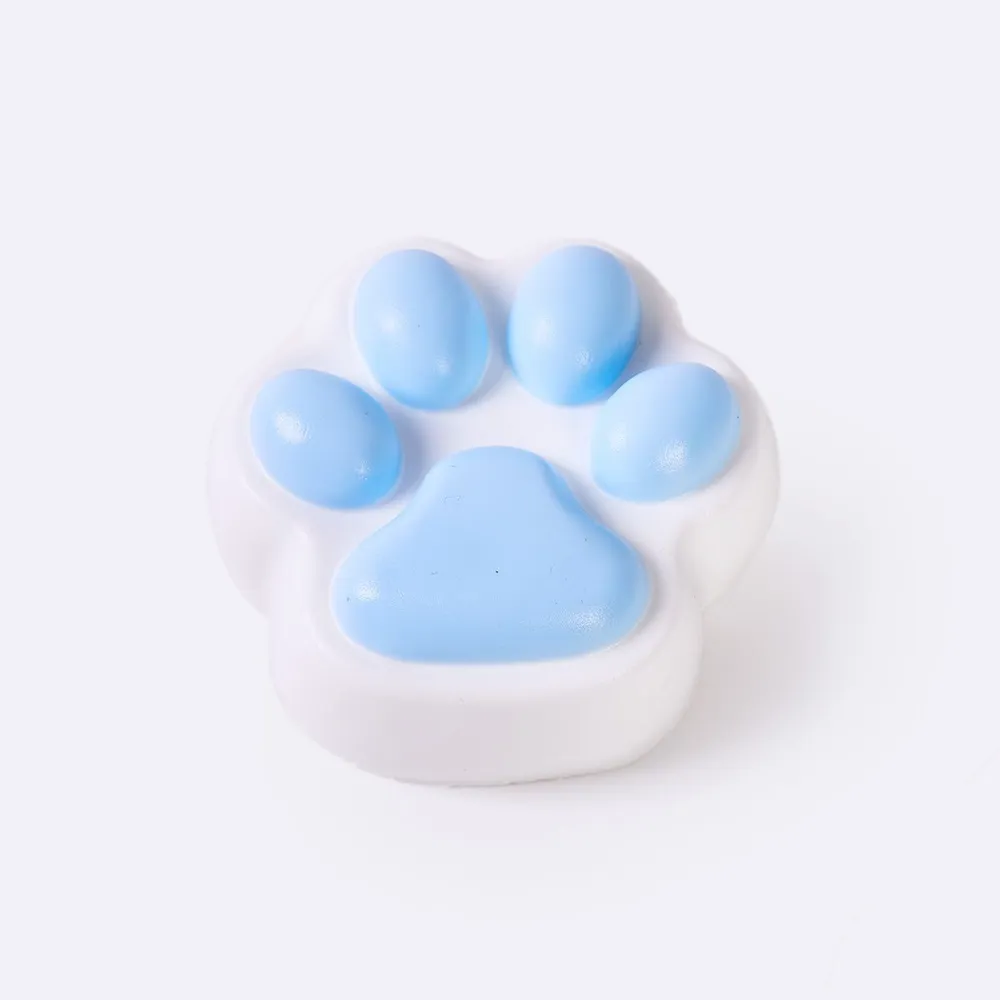 45g White-blue Paw Taba Squishy