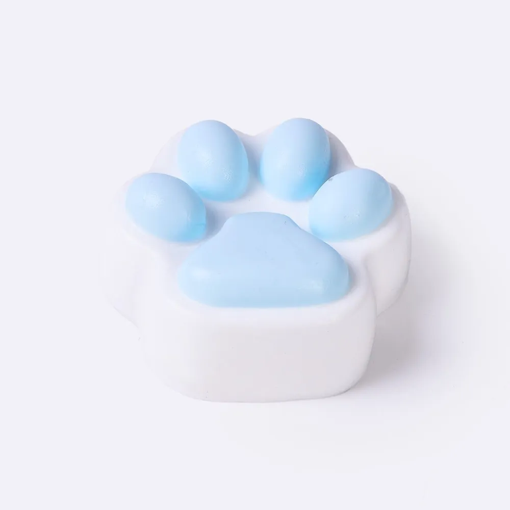 45g White-blue Paw Taba Squishy