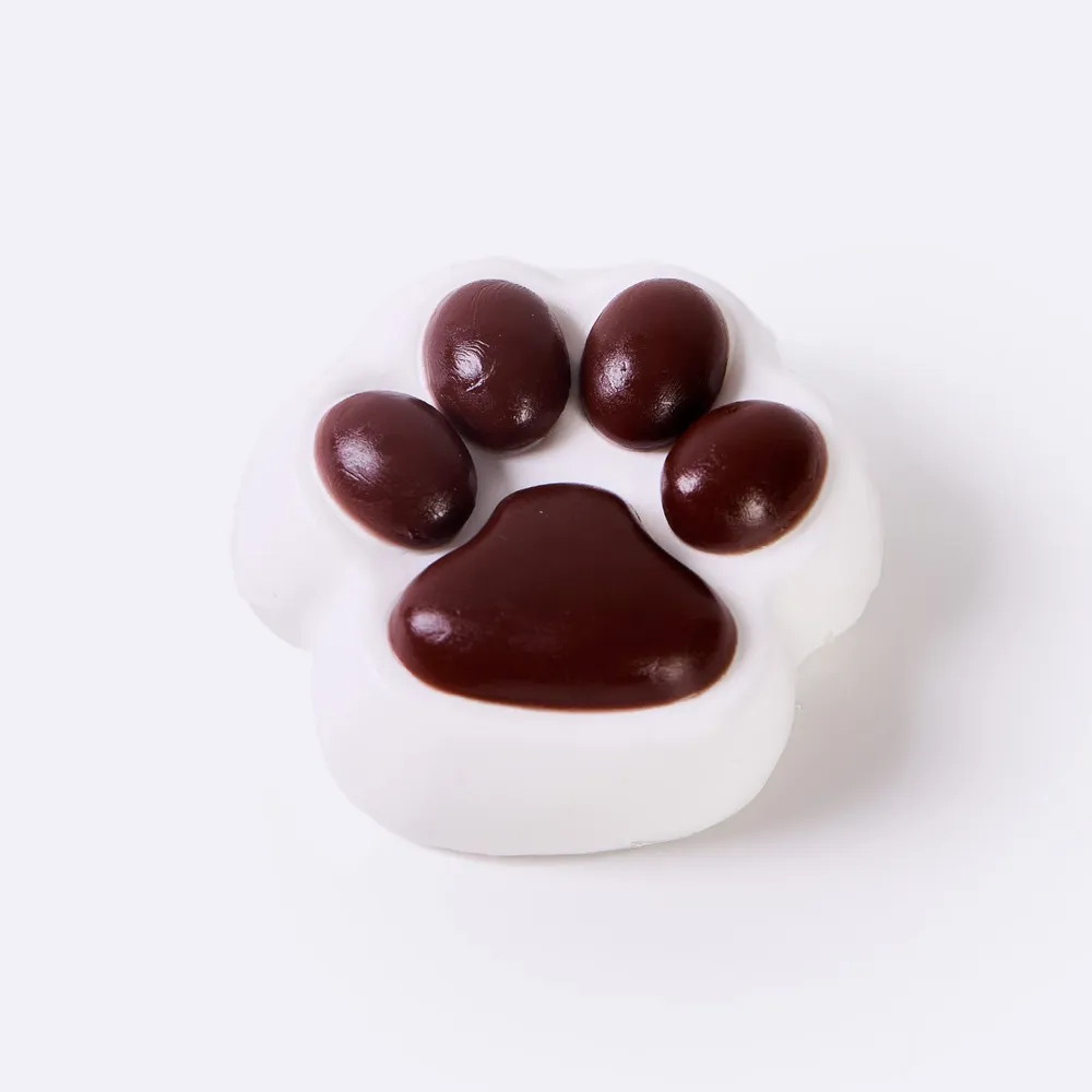 45g White-choco Paw Taba Squishy