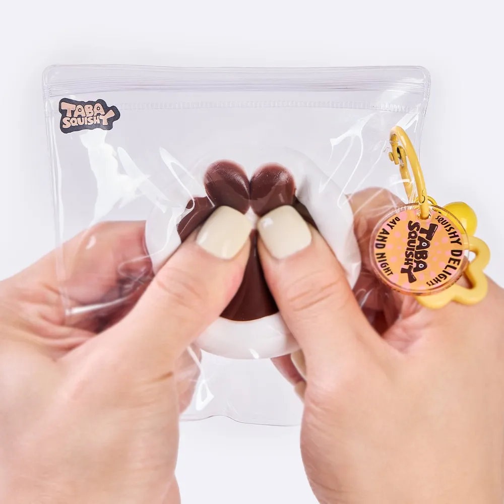 45g White-choco Paw Taba Squishy — photo 5