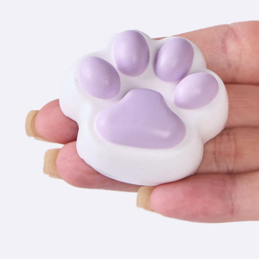 45g White-purple Paw Taba Squishy — photo 3