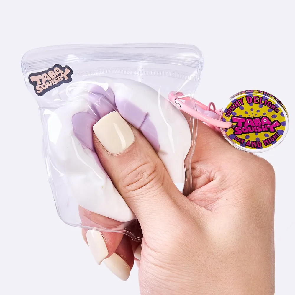 45g White-purple Paw Taba Squishy — photo 5