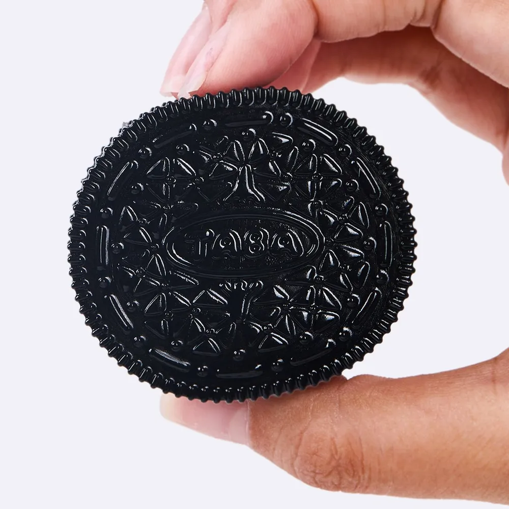 60g Black-white Sandwich Cookie Taba Squishy — photo 4