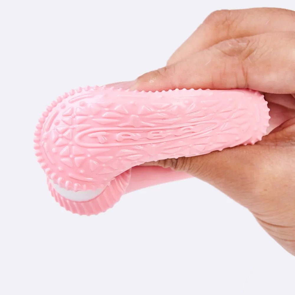60g Pink-white Sandwich Cookie Taba Squishy — photo 2