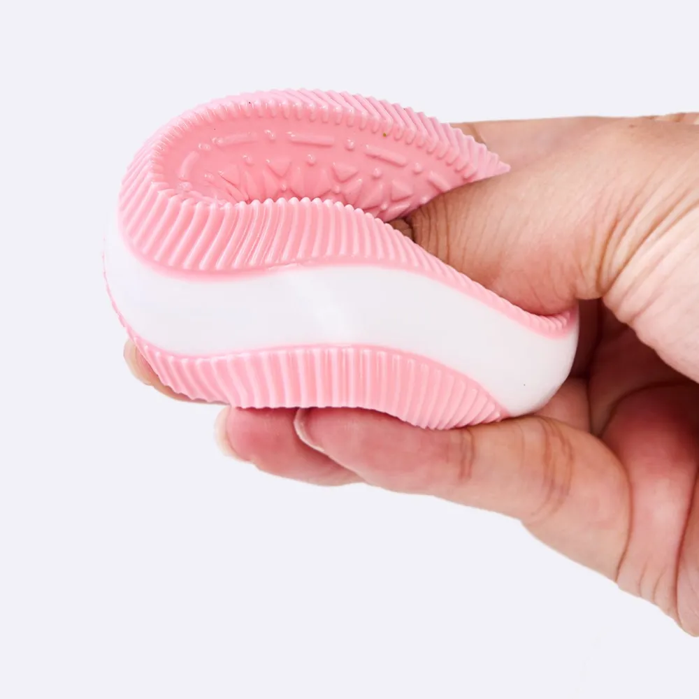 60g Pink-white Sandwich Cookie Taba Squishy — photo 3