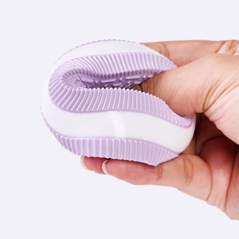 60g Purple-white Sandwich Cookie Taba Squishy — photo 3