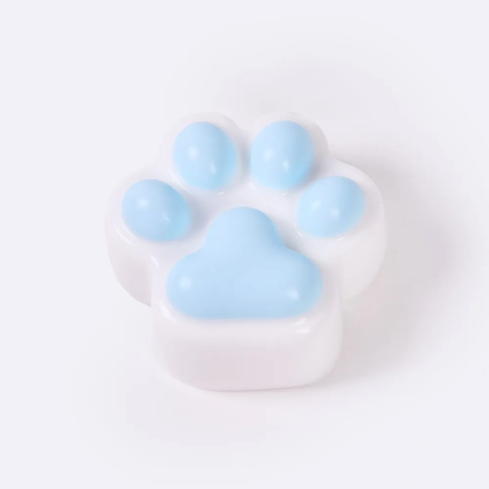 62g White-blue Paw Taba Squishy