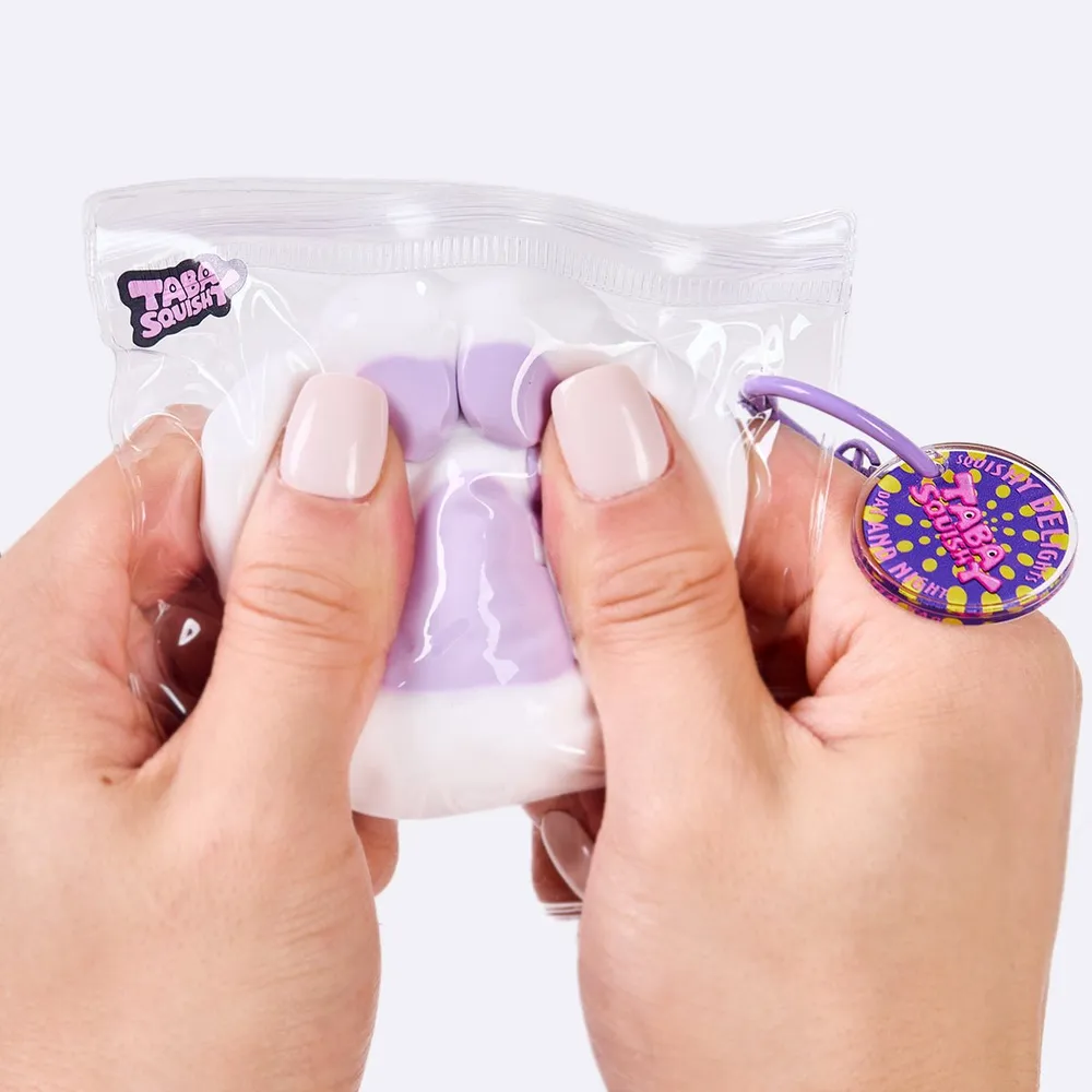 62g White-purple Paw Taba Squishy — photo 3