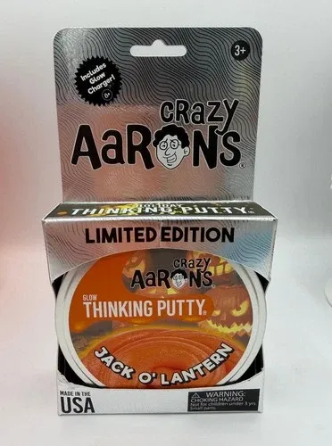 Aaron's Crazy Thinking Putty Jack O Lantern