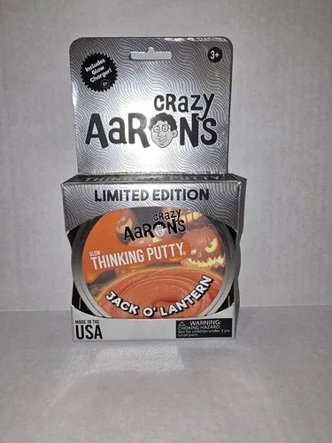 Aaron's Crazy Thinking Putty Limited Edition Jack O'Lantern