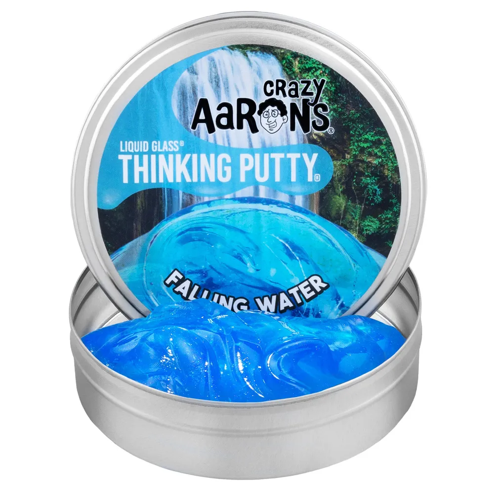Aaron's Crazy Thinking Putty Liquid Glass Falling Water