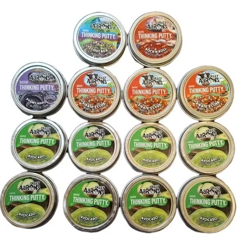 Aaron's Crazy Thinking Putty Mini Tins Assorted