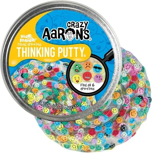 Aaron's Crazy Thinking Putty Mixed Emotions Multicolor