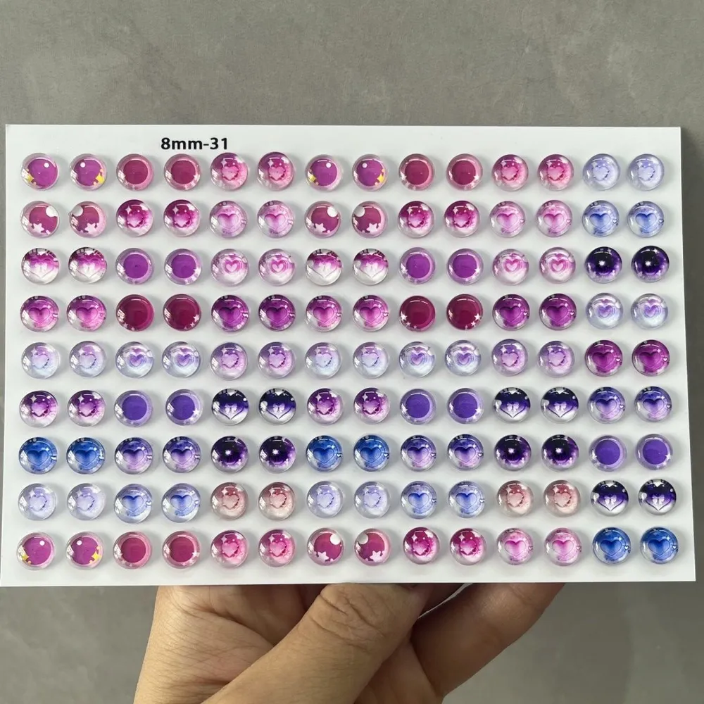 Artificial Eyes for Squishy Dolls Yarn Art Sweater