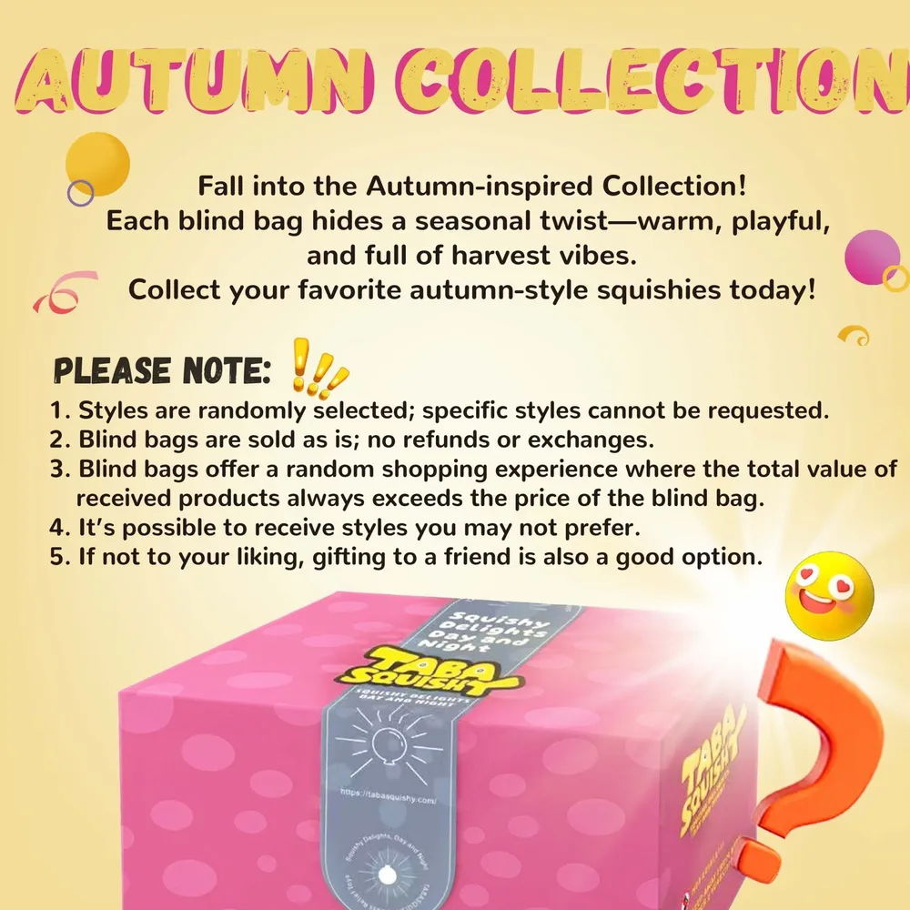 Autumn Blind Bag Taba Squishy — photo 2