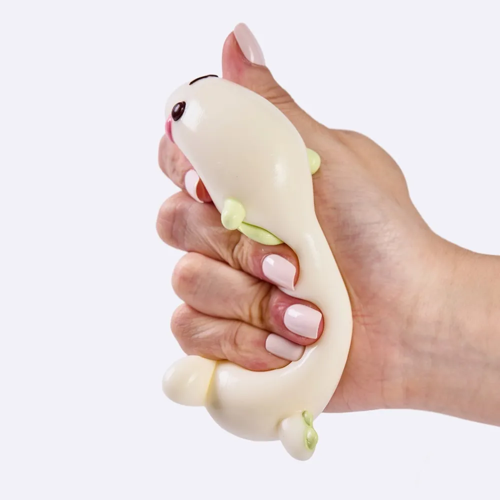 Beige Axolotl Taba Squishy — photo 3