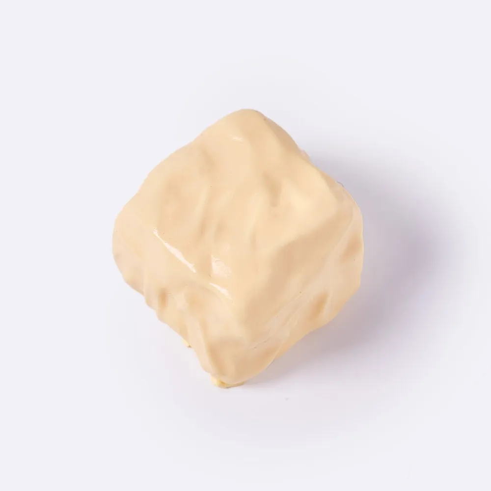 Beige Ice Cube Taba Squishy - Playdough Like