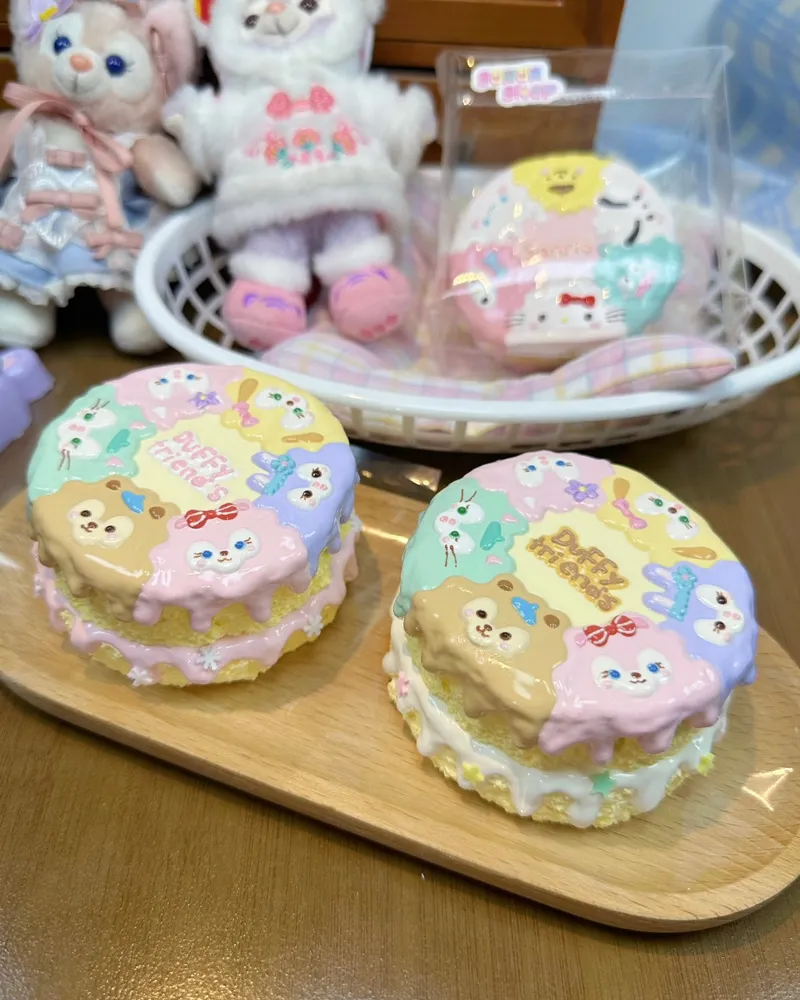 Birthday Cake Handdraw Squishy Stress Relief Toy — photo 3