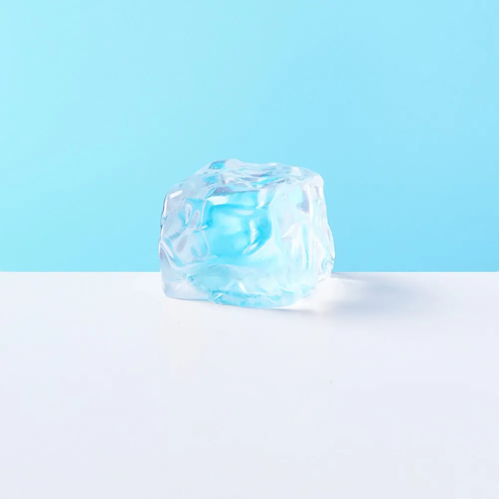 Blingbling Blue Ice Cube Taba Squishy