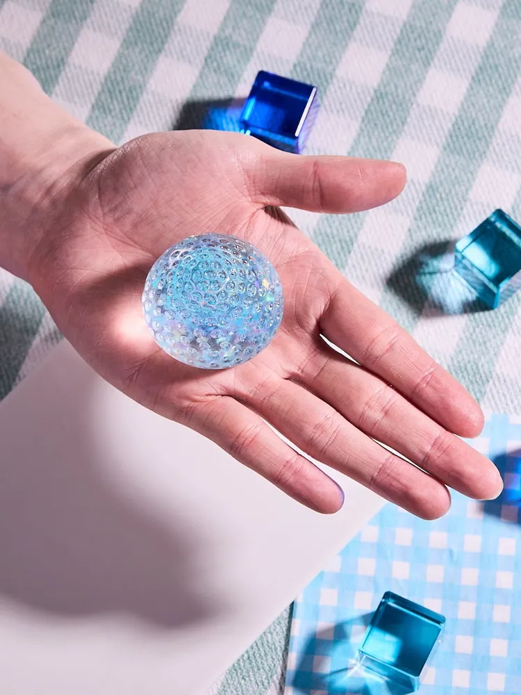 Blingbling Blue Little Strawberry Taba Squishy — photo 6