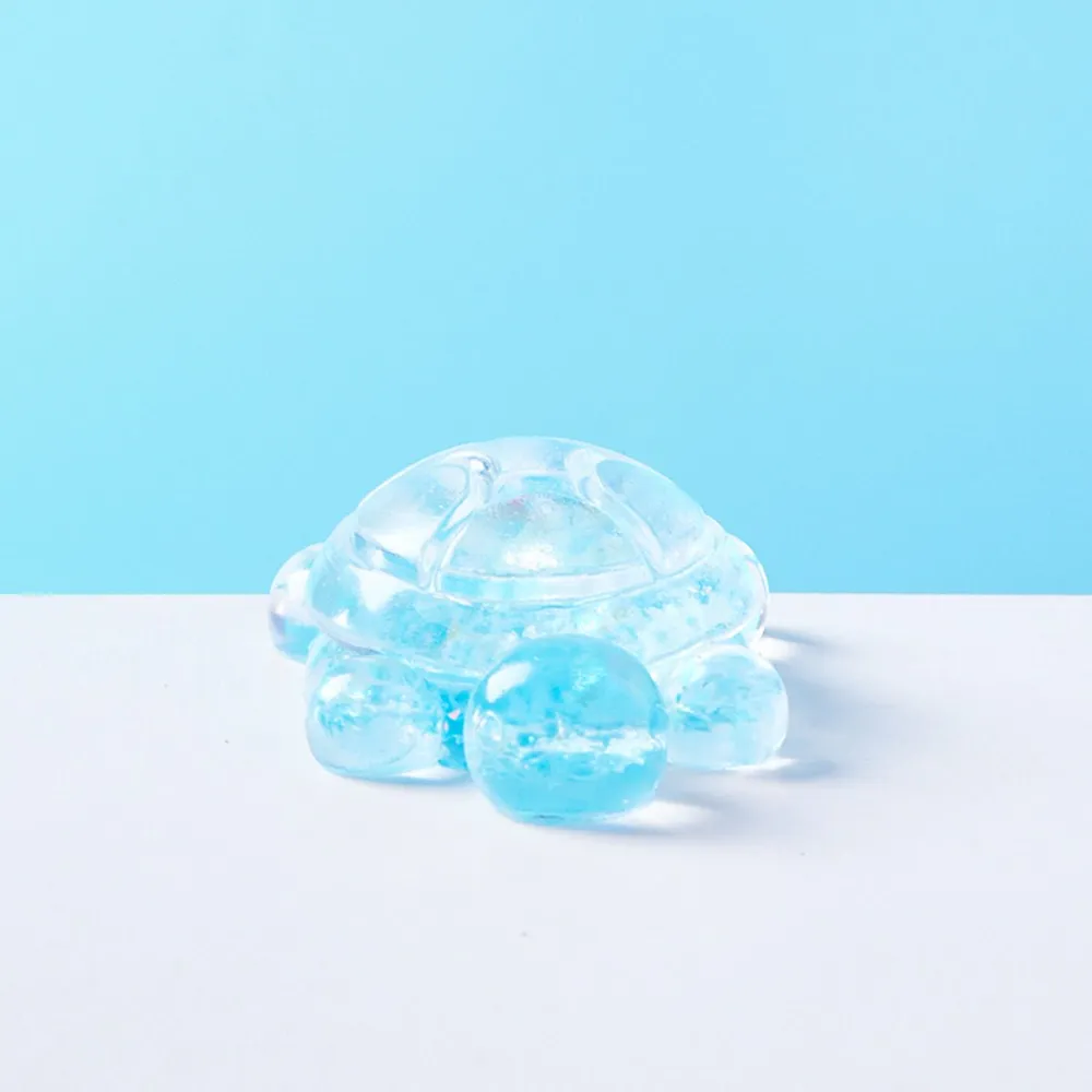 Blingbling Blue Turtle Taba Squishy