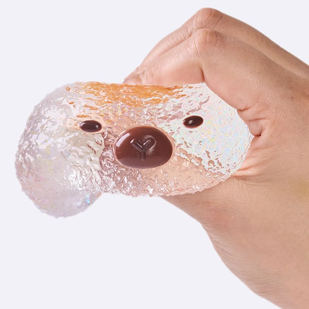 Blingbling Clear Capybara Taba Squishy — photo 2