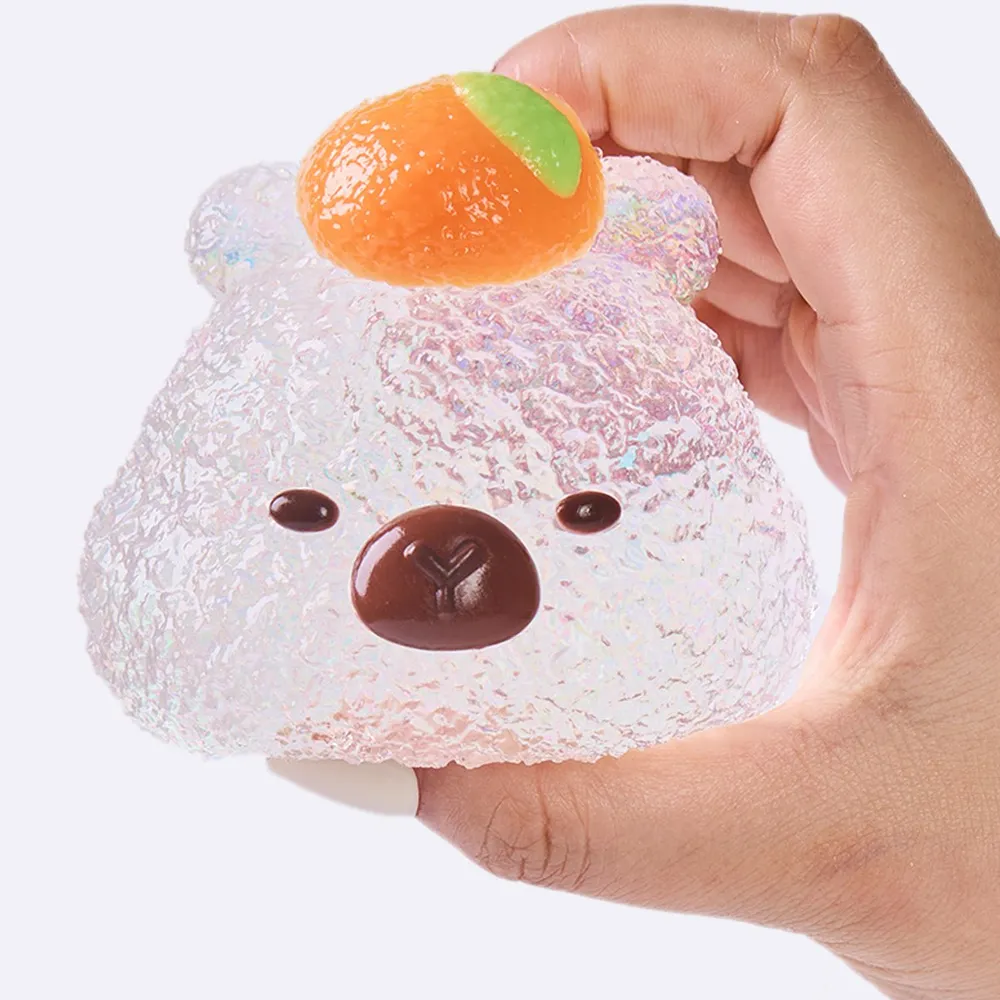 Blingbling Clear Capybara Taba Squishy — photo 3
