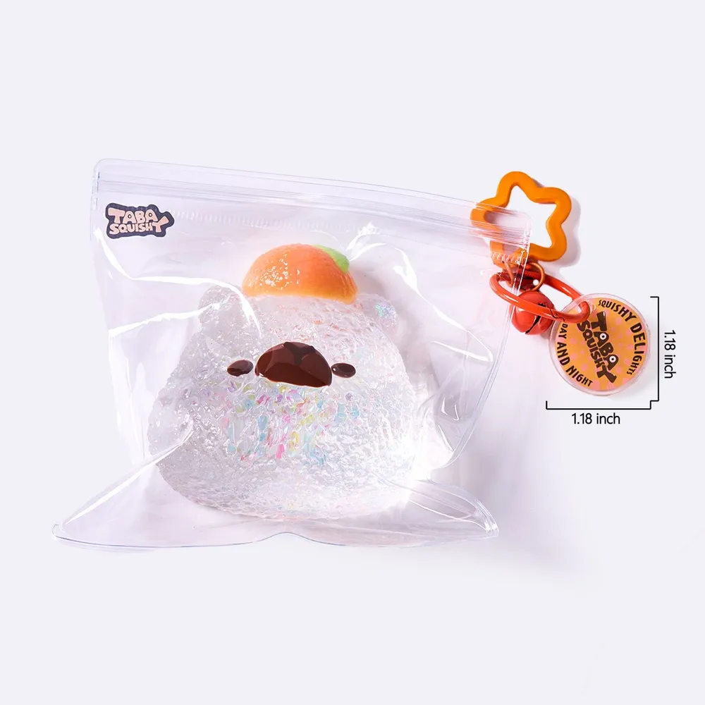 Blingbling Clear Capybara Taba Squishy — photo 6