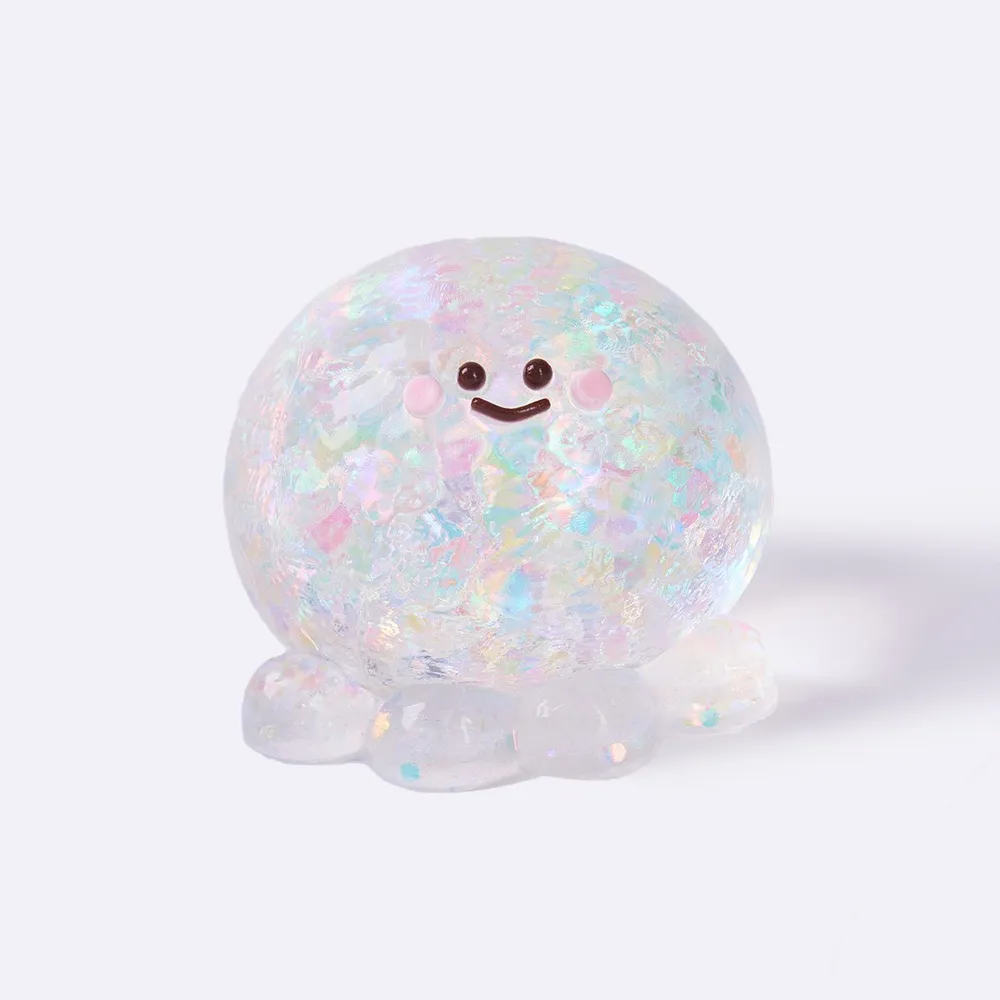 Blingbling Clear Octopus Taba Squishy
