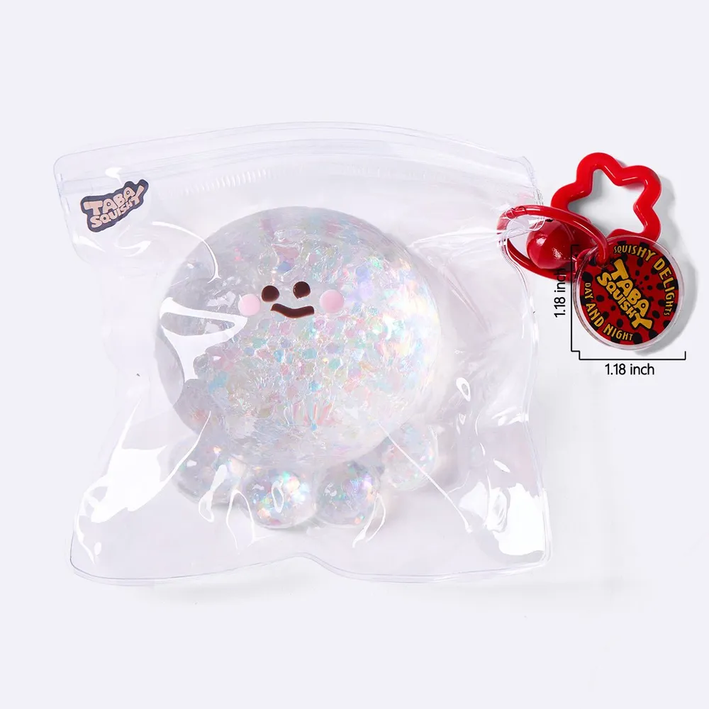 Blingbling Clear Octopus Taba Squishy — photo 6