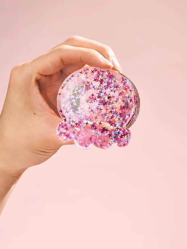 Blingbling Fuchsia Octopus Taba Squishy — photo 5