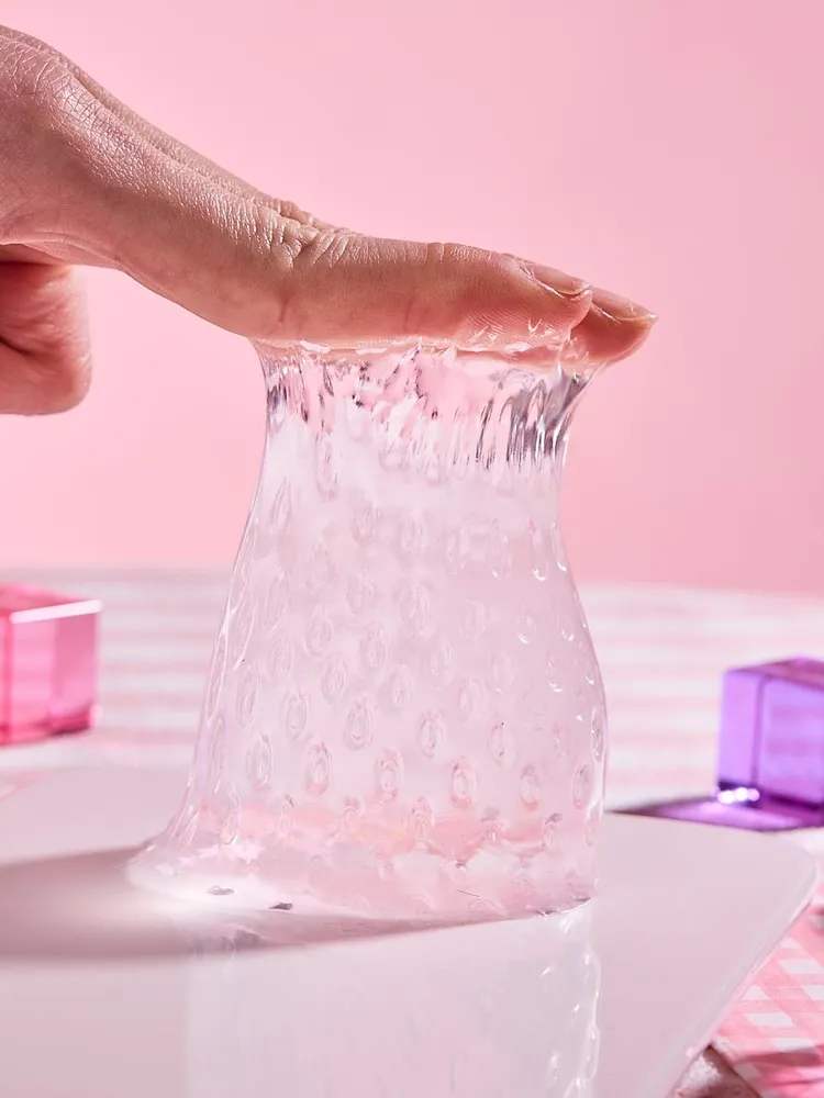 Blingbling Pink Strawberry Taba Squishy — photo 3