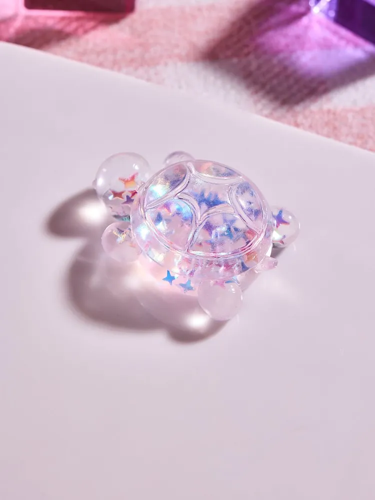 Blingbling Purple Cute Turtle Taba Squishy — photo 6