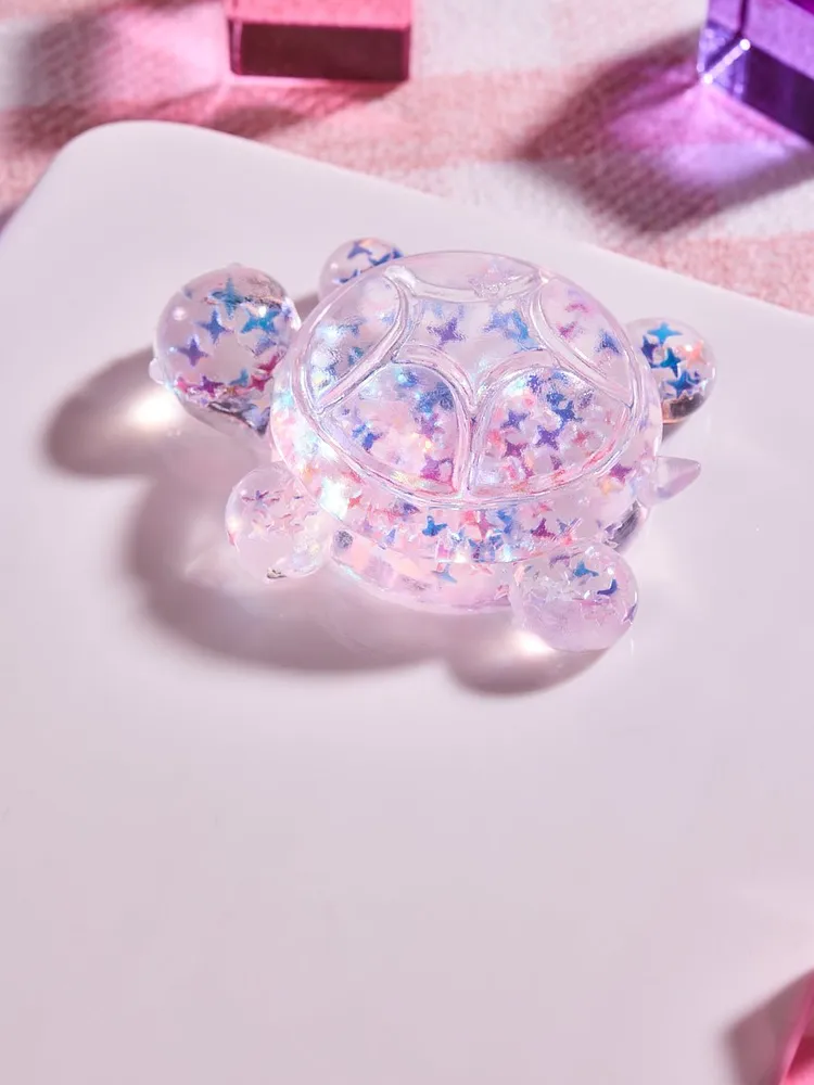 Blingbling Purple Turtle Taba Squishy — photo 4
