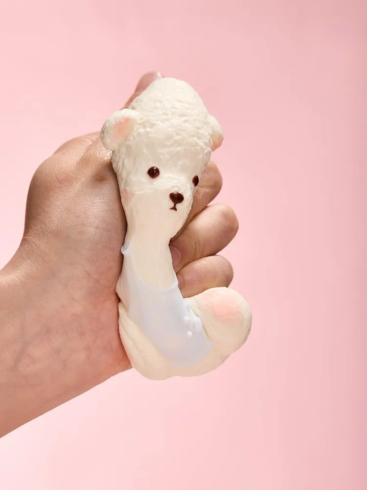 Blue Bib Bear Taba Squishy — photo 4